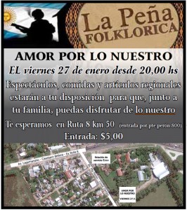 por-amor-a-lo-nuestro EL viernes 27 de enero desde 20,00 hs
