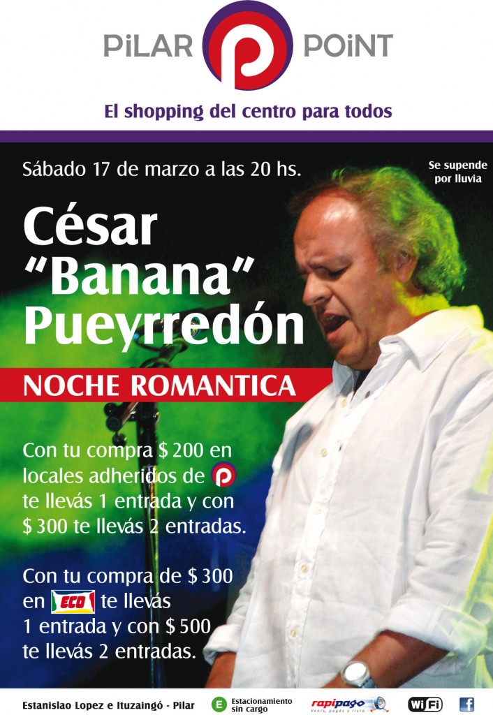 Cesar Banana Pueyrredón en Pilar Point Cesar Banana Pueyrredón en Pilar Point