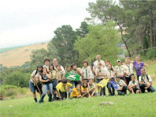 FOTO GRUPAL. Sierra de los Padres, Campamento Anual 2011.