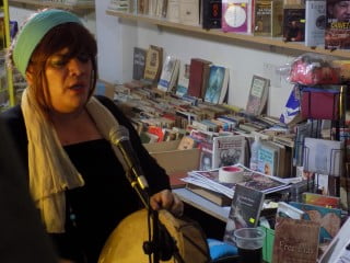 Susy Shock en el encuentro del domingo 7.