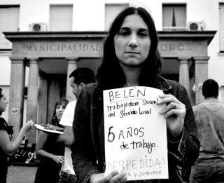 Belén. Trabajadora Social del Servicio Local. 6 años de trabajo. Despedida de Niñez y Juventud. 