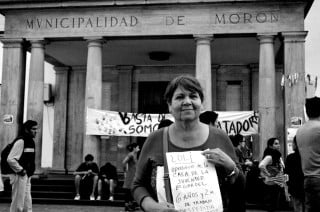 Loli. Operadora de la Casa de la Juventud del Barrio Carlos Gardel. 6 años de antigüedad. 