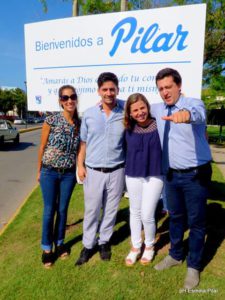 Marilin Galeano, Samuel Ayala, Paola Romero y Facundo Garobi.  
