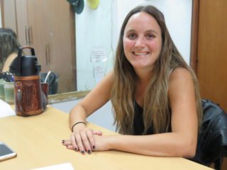 En un total de 8 consejeros escolar de distintas fuerza políticas, Rochi Belaútegui es la más joven con apenas 25 años; asumió la banca el pasado 10 de diciembre.